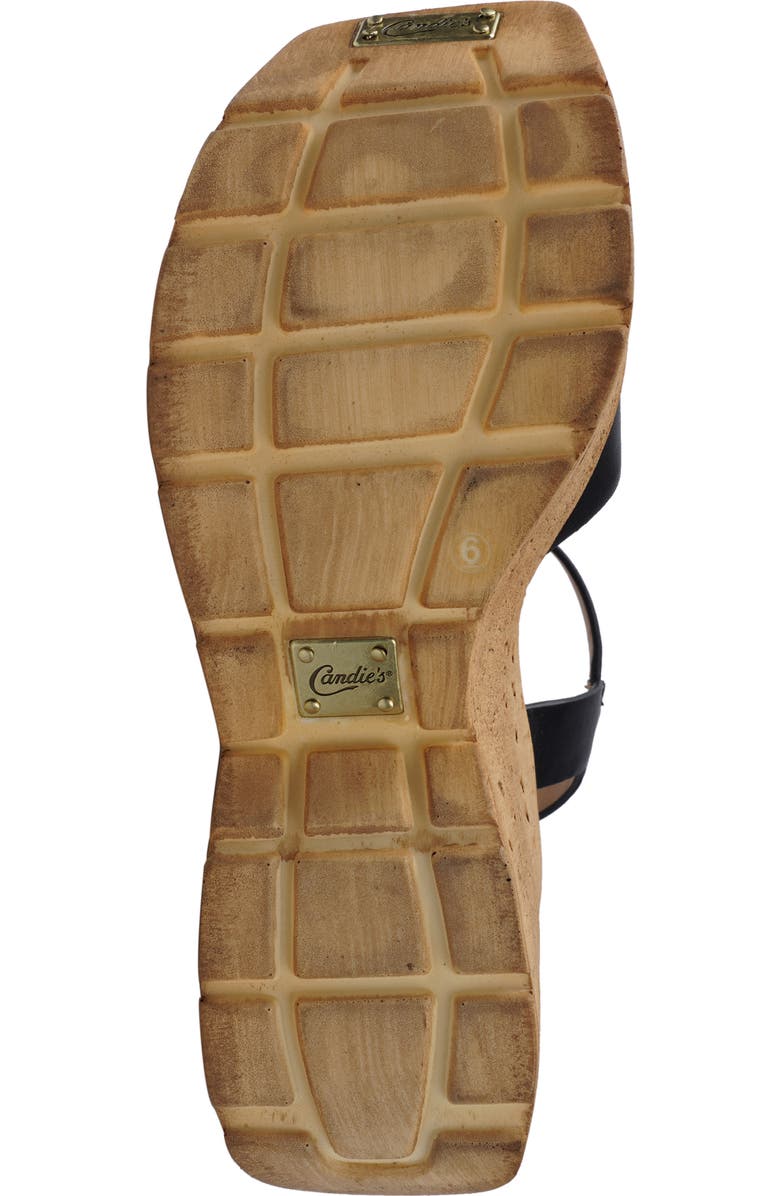 Candie
s Zulina Water Resistant Wedge Platform Sandal, Alternate, color,