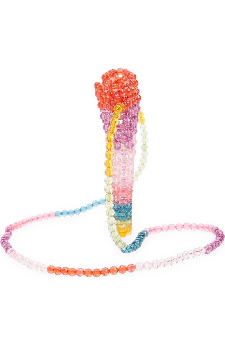 Lola + The Boys Beaded Heart Purse, Alternate, color,