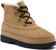 SOREL Ambler Fireside Faux Shearling Lined Chukka Waterproof Leather Boot
