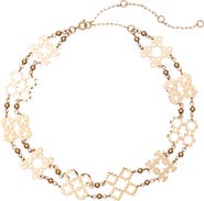 Tory Burch Forget Me Not Choker Necklace