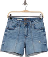 KUT from the Kloth Kity Raw Hem Denim Shorts