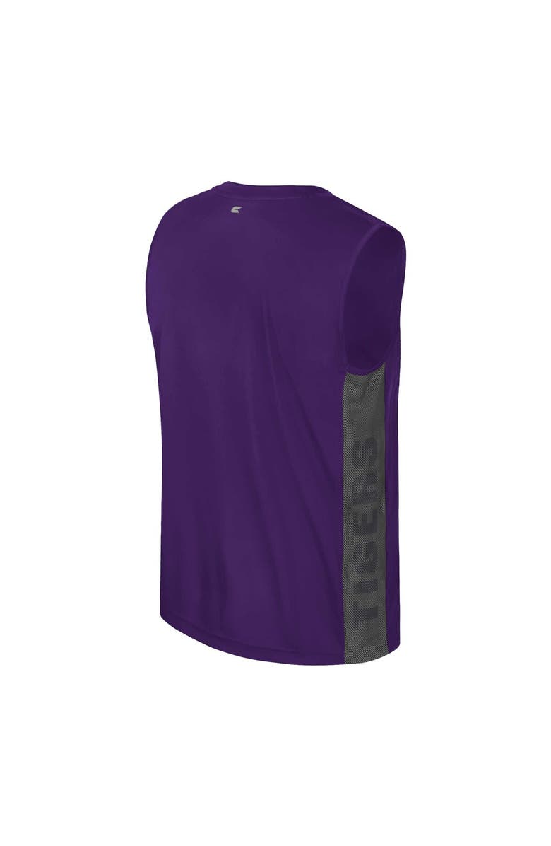 COLOSSEUM Youth Colosseum Purple LSU Tigers Smak Talk Sleeveless T-Shirt, Alternate, color, 