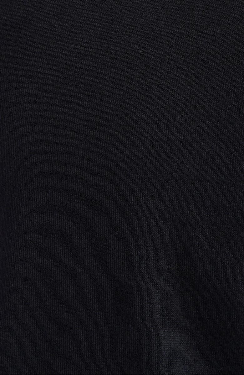 John Smedley Men's Noah Johnny Collar Sweater Polo, Alternate, color, Black