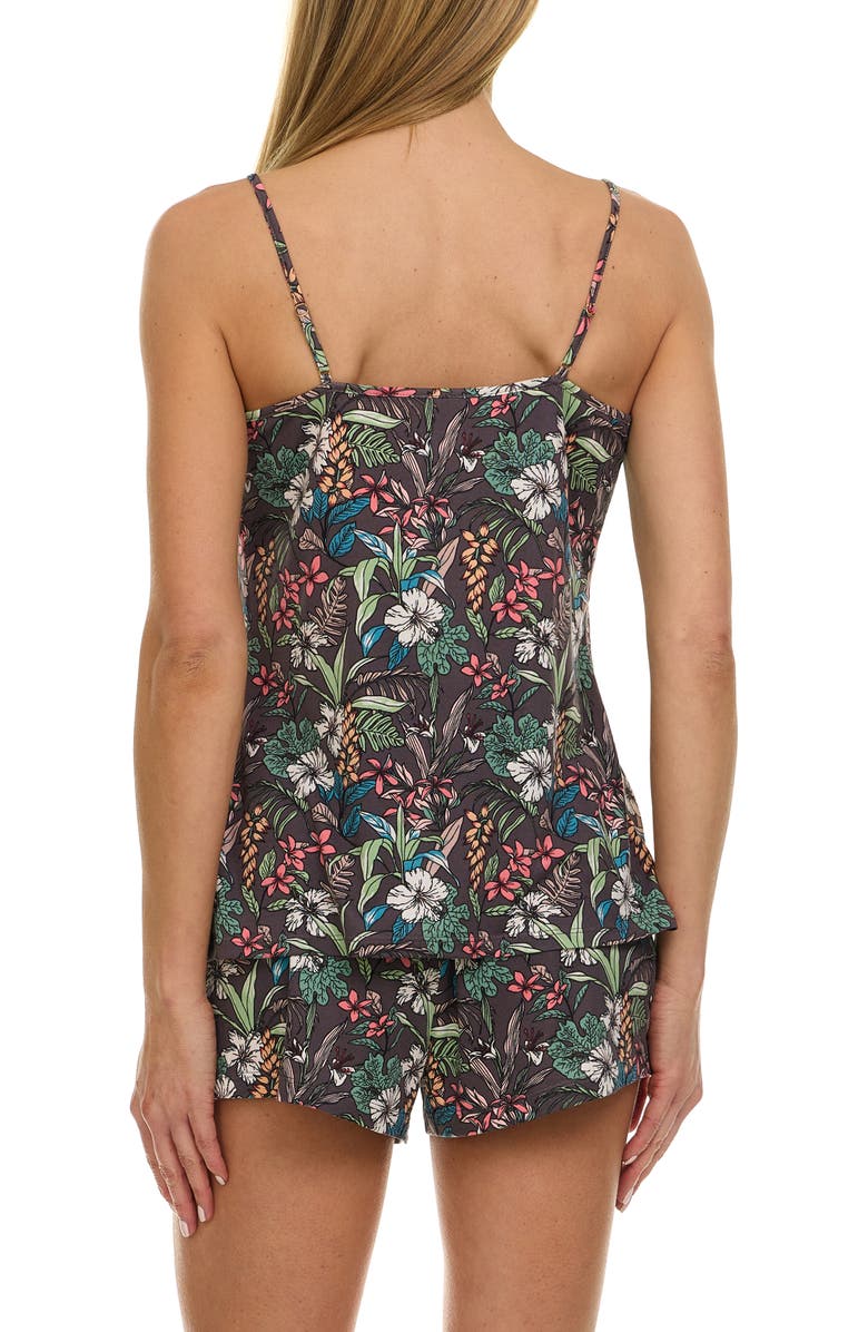 Flora By Flora Nikrooz Lotus Camisole, Shorts & Robe Travel Set, Alternate, color, 