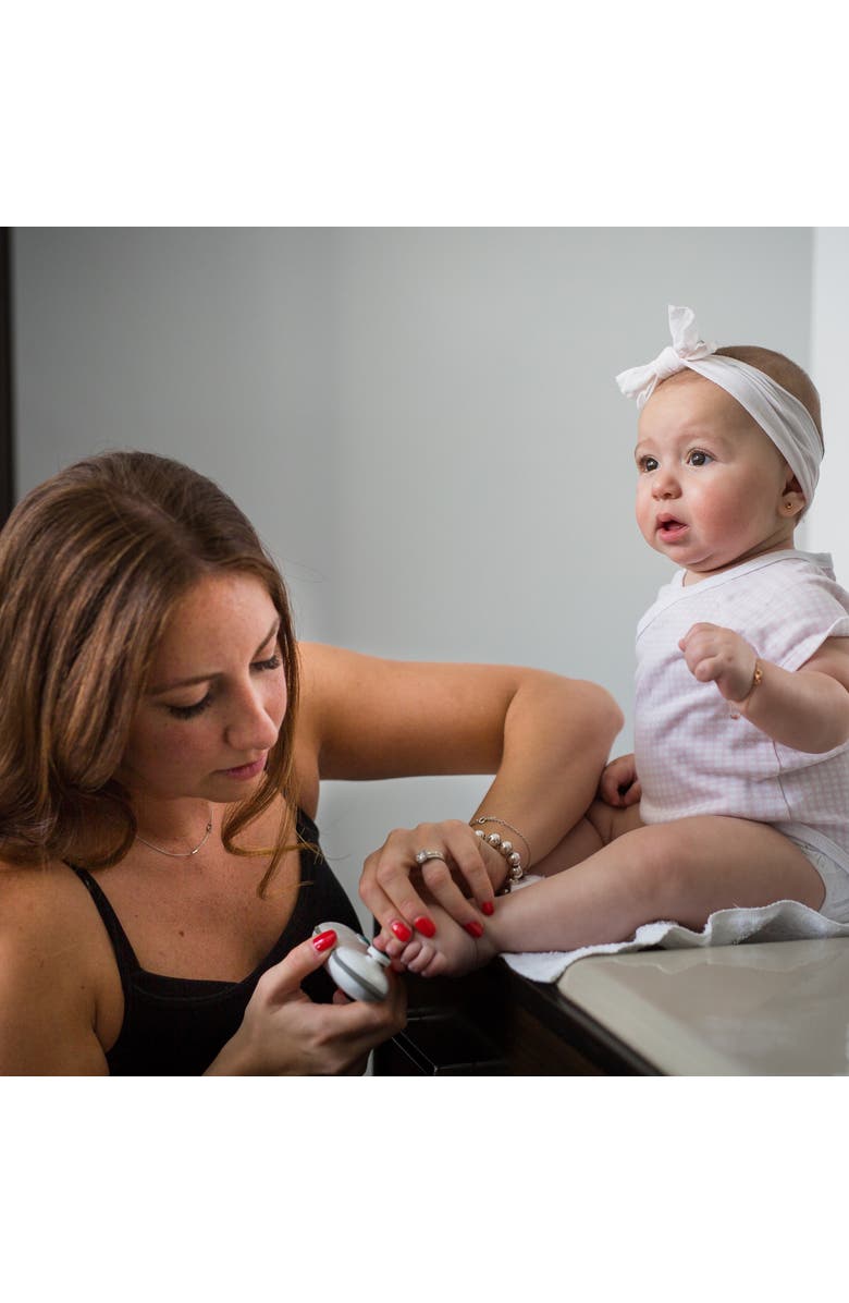 bbluv Trimo Electric Nail Trimmer, Alternate, color, White