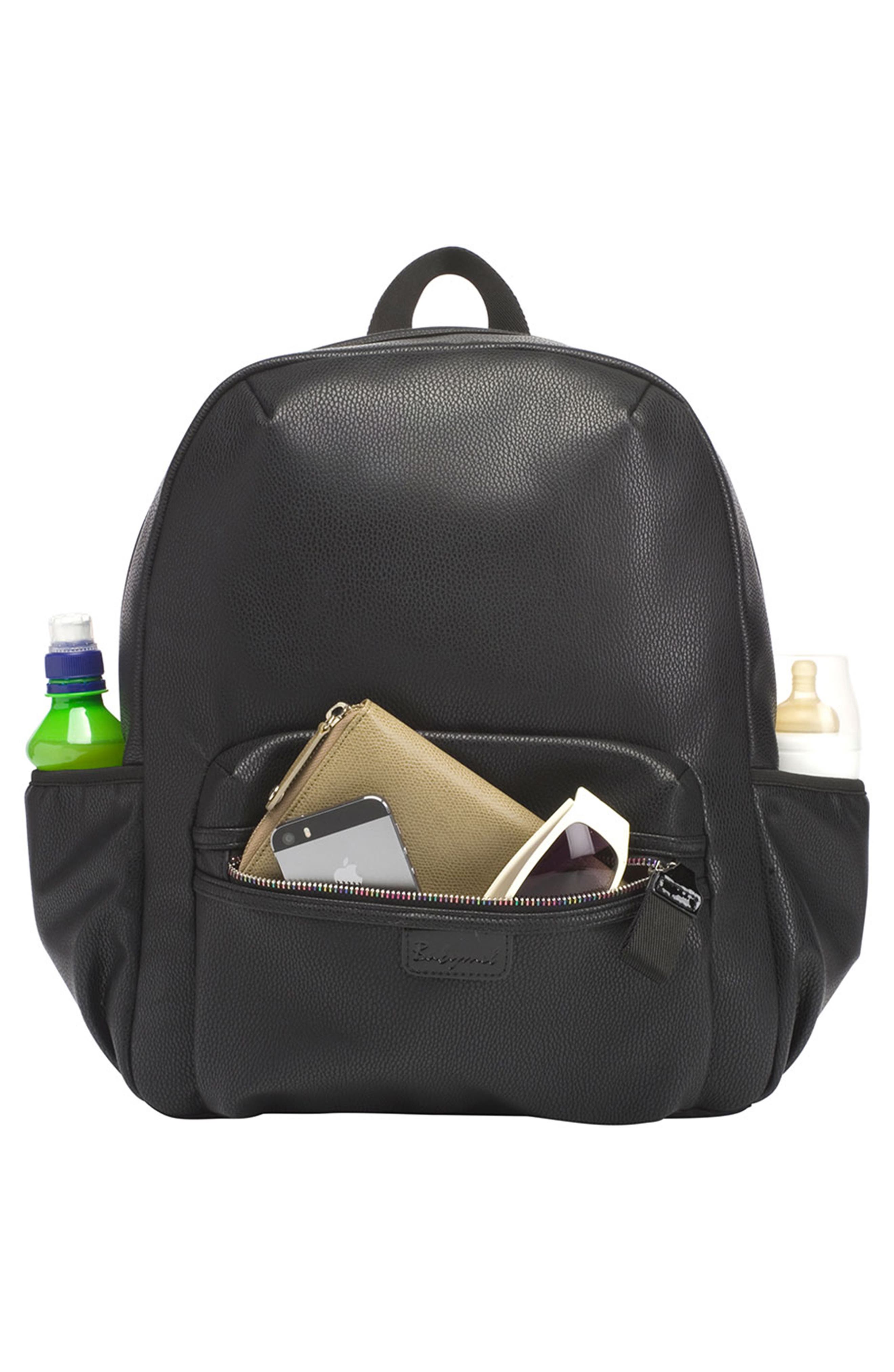 Babymel Luna Faux Leather Diaper Bag, Alternate, color, 