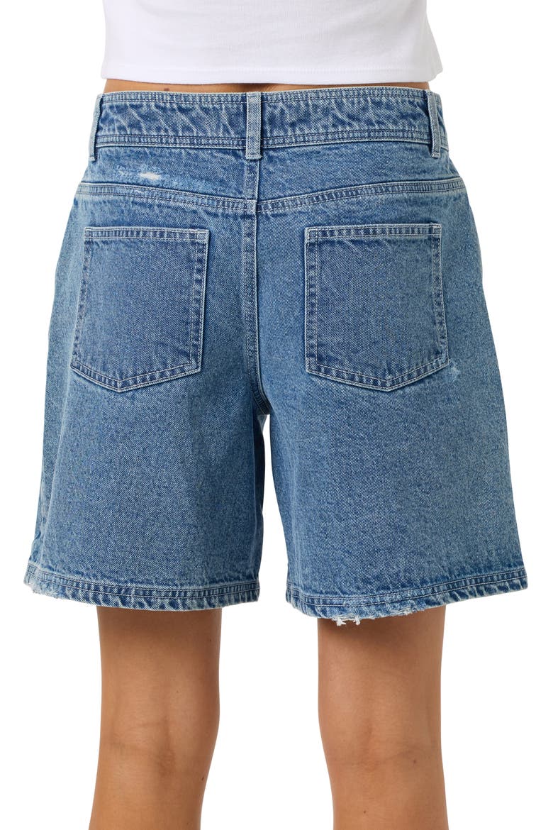 Nola Denim Shorts, Alternate, color, INDIGO