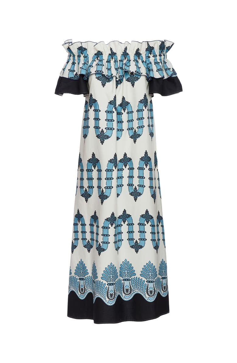 La DoubleJ Breakfast Dress Scirocco Placée Ivory, Alternate, color,