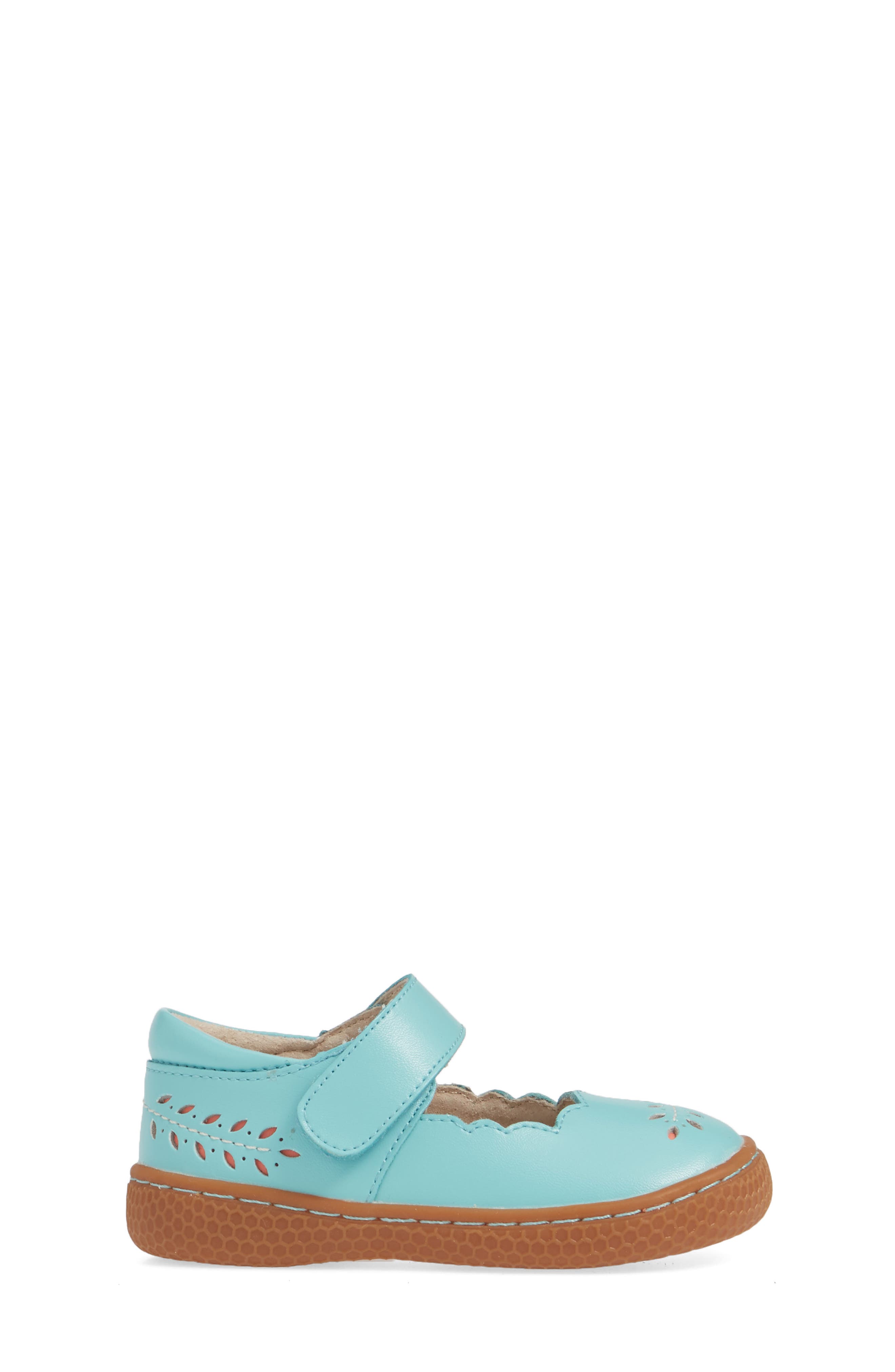 Livie & Luca Juniper Scalloped Glitter Mary Jane, Alternate, color, 