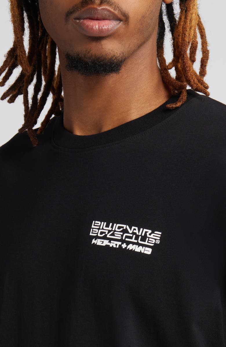 Billionaire Boys Club Wolves Oversize Embroidered Graphic T-Shirt, Alternate, color,