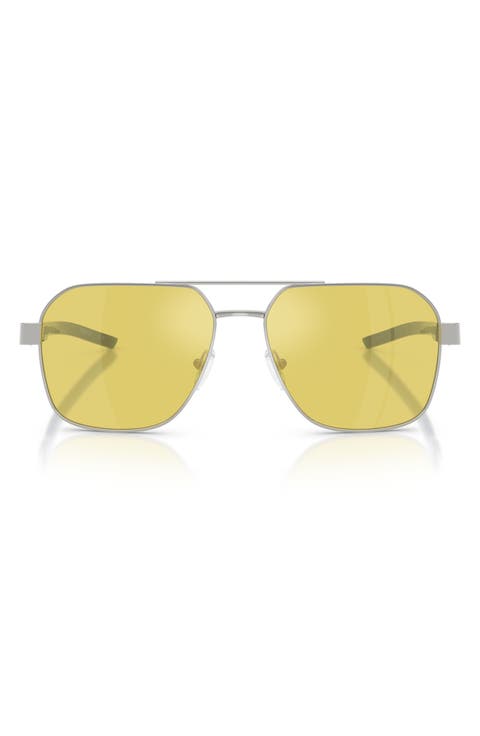 57mm Square Sunglasses