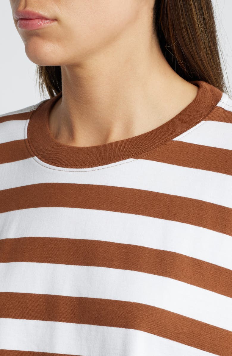 Madewell Stripe Oversize Long Sleeve Crewneck T-Shirt, Alternate, color,