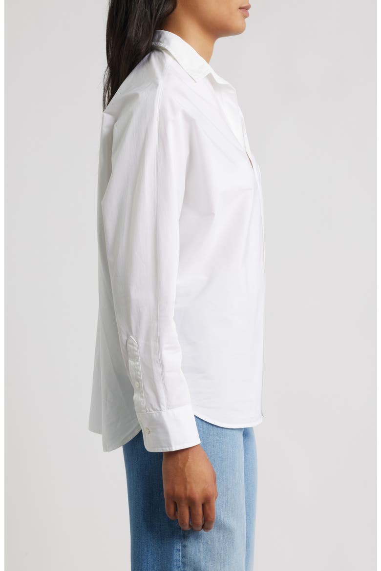 Continuous Button-Up Shirt, Alternate, color, WHTD