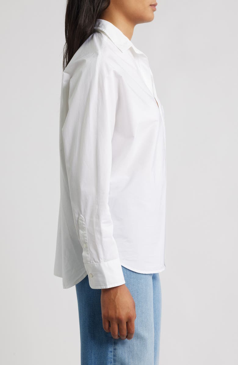 Frank & Eileen Continuous Button-Up Shirt, Alternate, color, Whtd