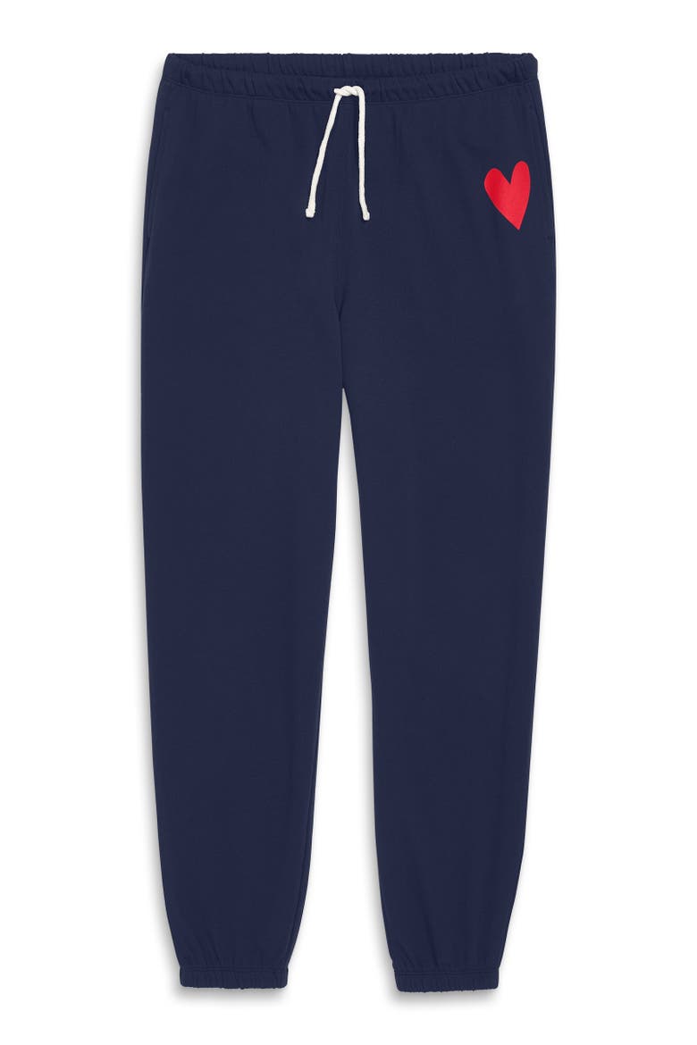 Women's Fit 24/7 Heart Sweatpant, Alternate, color, Navy Lollipop