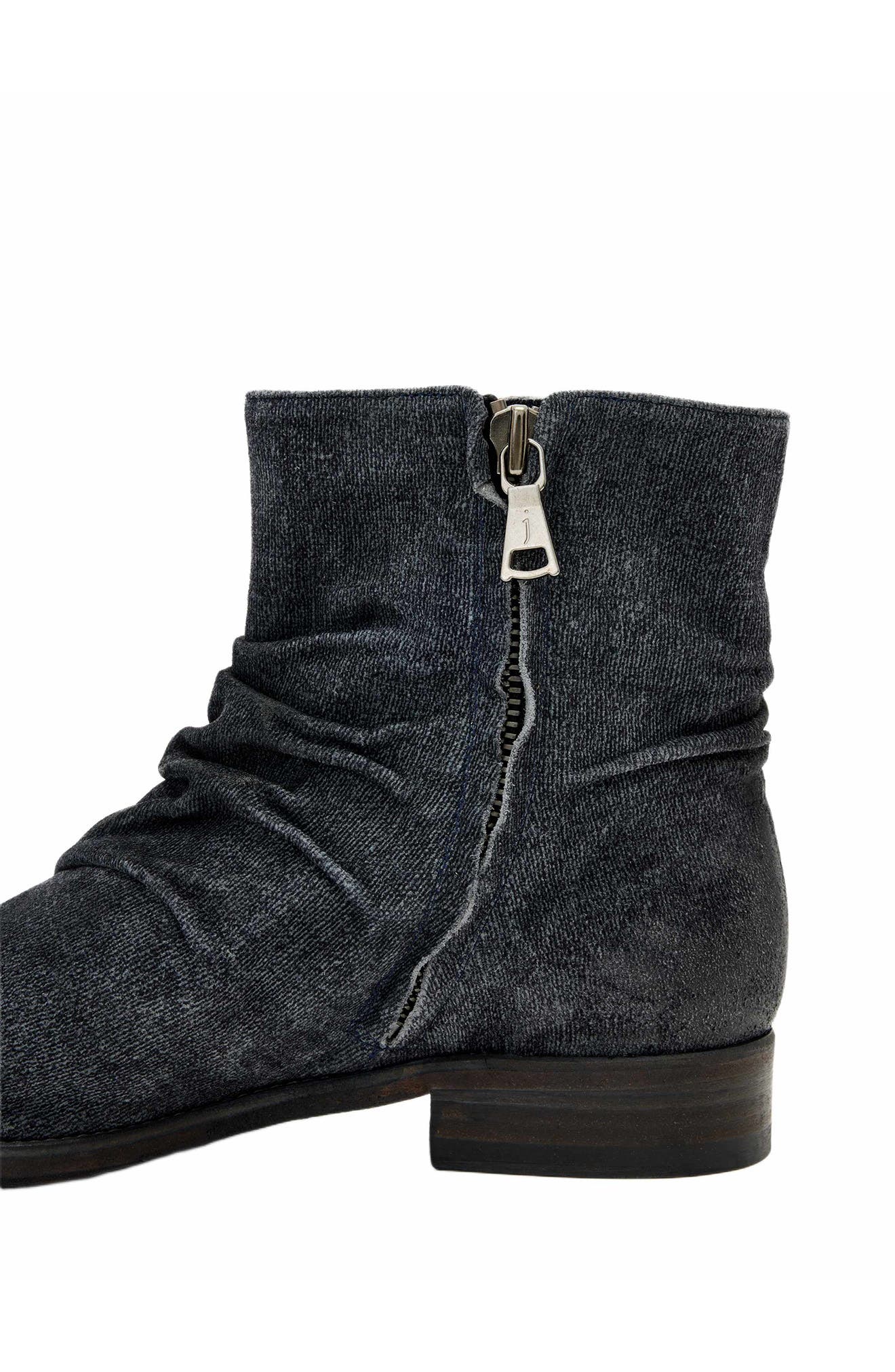 Morrison Sharpei Boot, Alternate, color, OILED BLUE