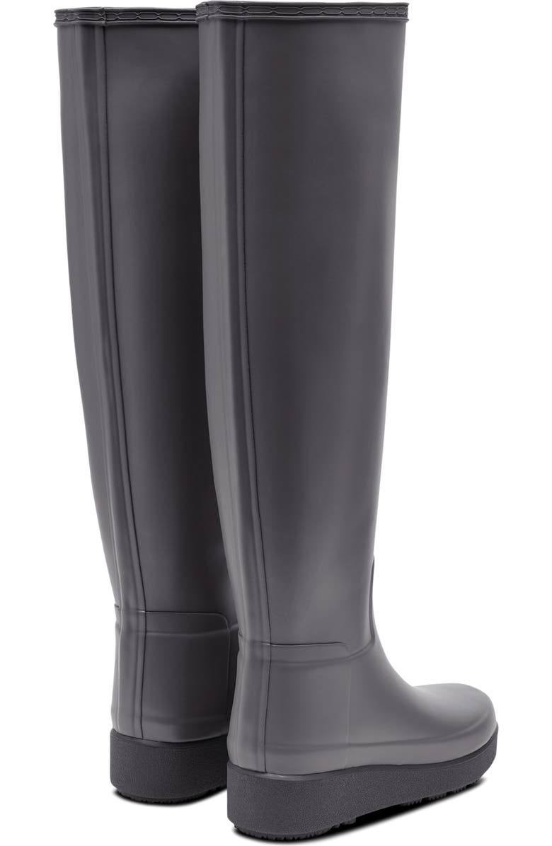 Hunter Refined Creeper Over the Knee Rain Boot, Alternate, color,