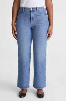 Madewell The Curvy Emmett Wide Leg Jeans