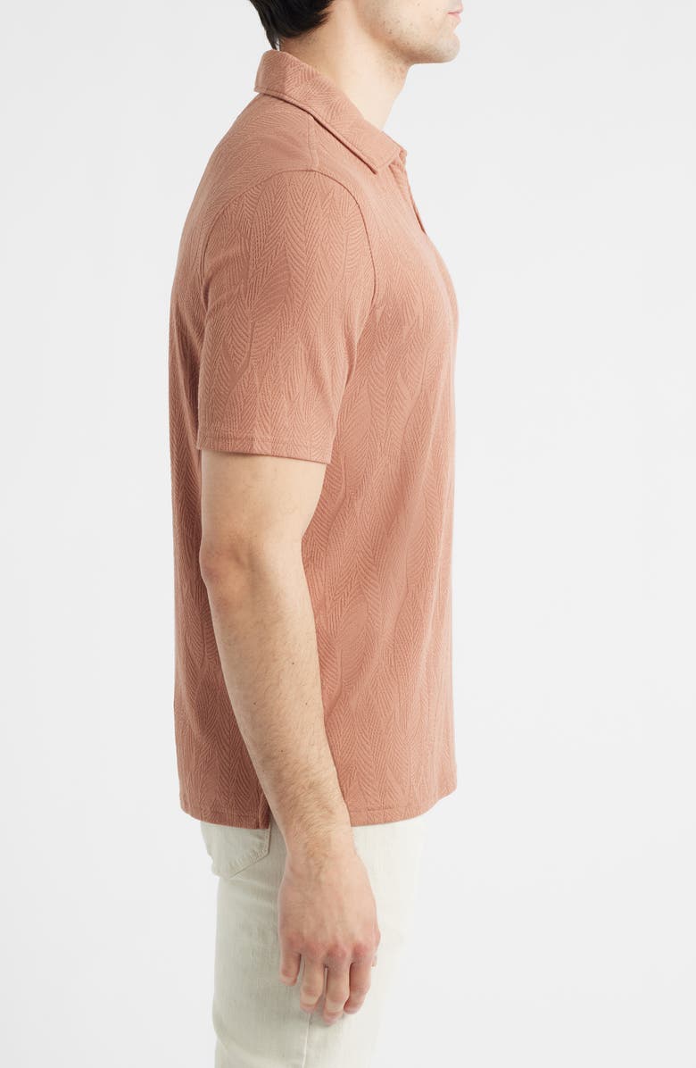 Johnston & Murphy Sedona Performance Polo, Alternate, color, Clay Frond