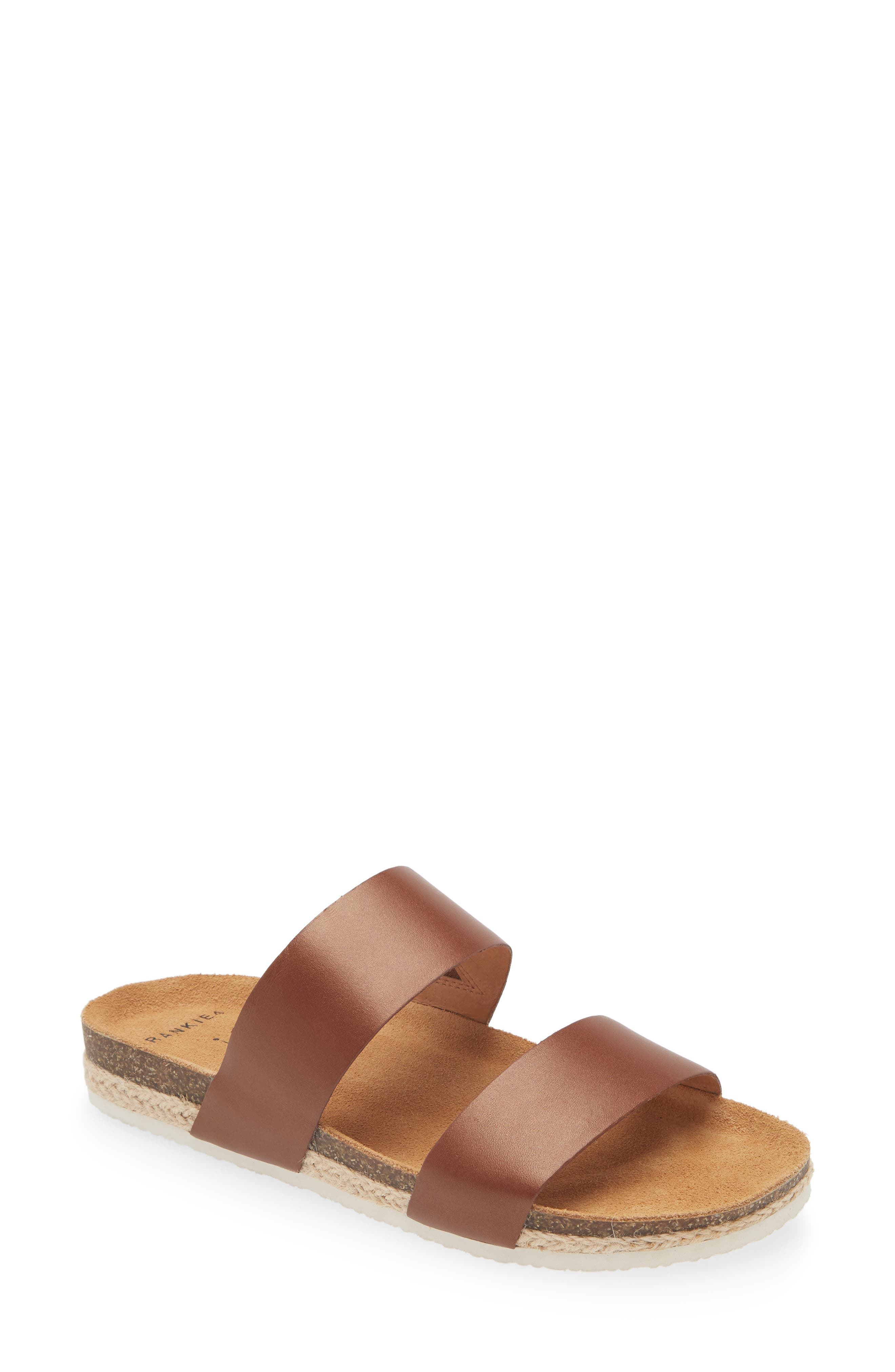 FRANKIE4 Maria III Slide Sandal, Main, color, Cognac