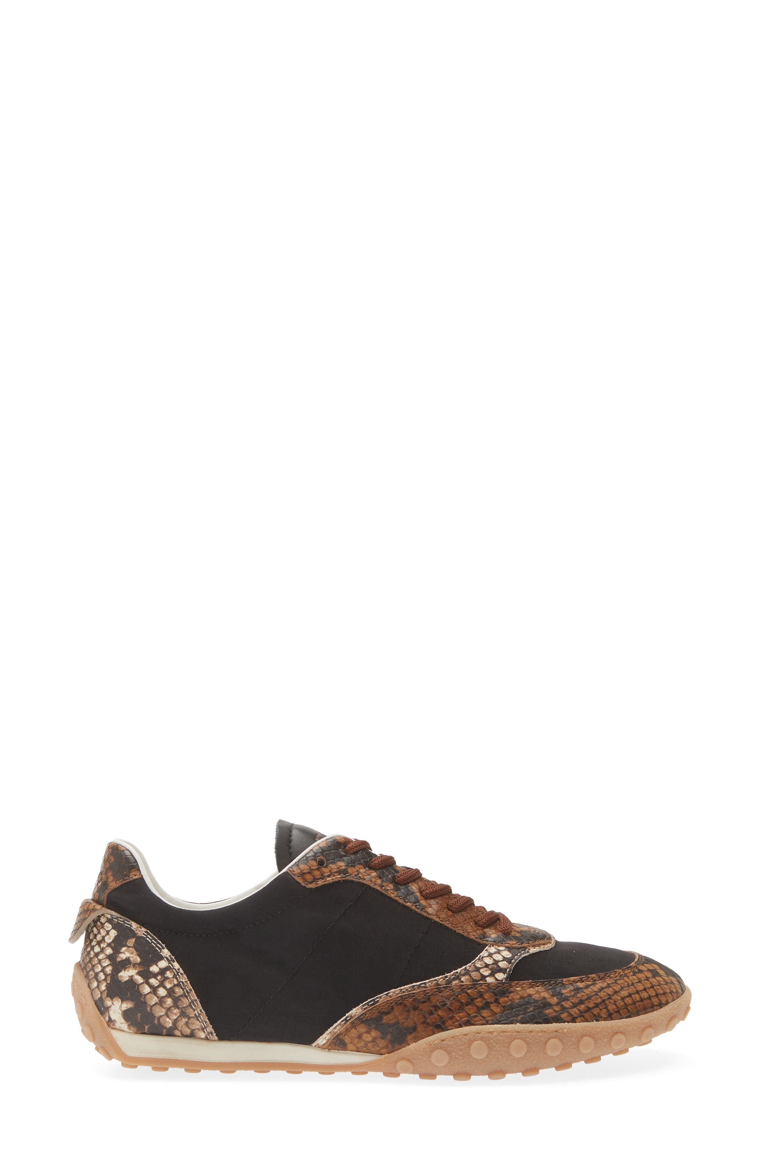 Sportiva 13M Allacciata Sneaker, Alternate, color, MARRONE CH/ NERO
