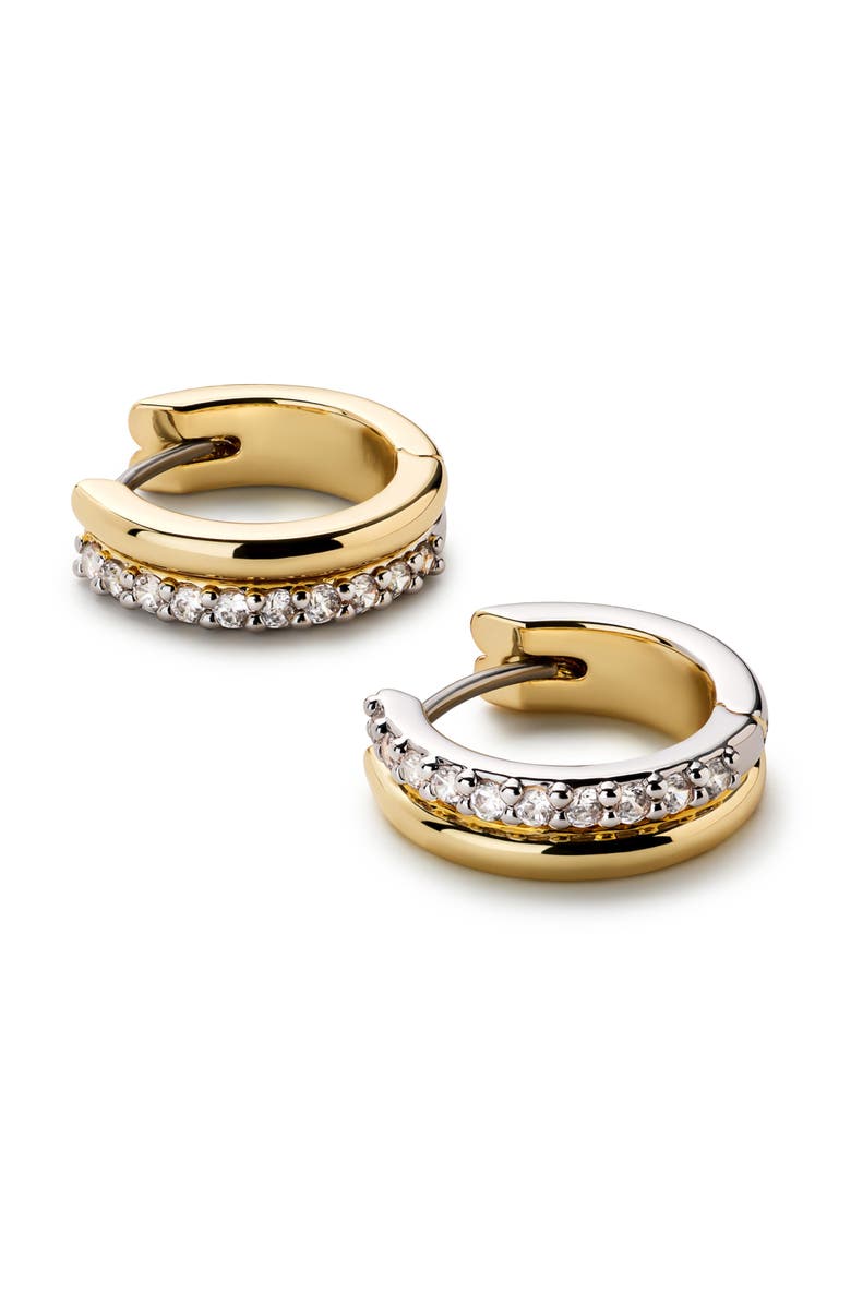 Ana Luisa Asher Pavé, Alternate, color, Gold / Silver / Clear