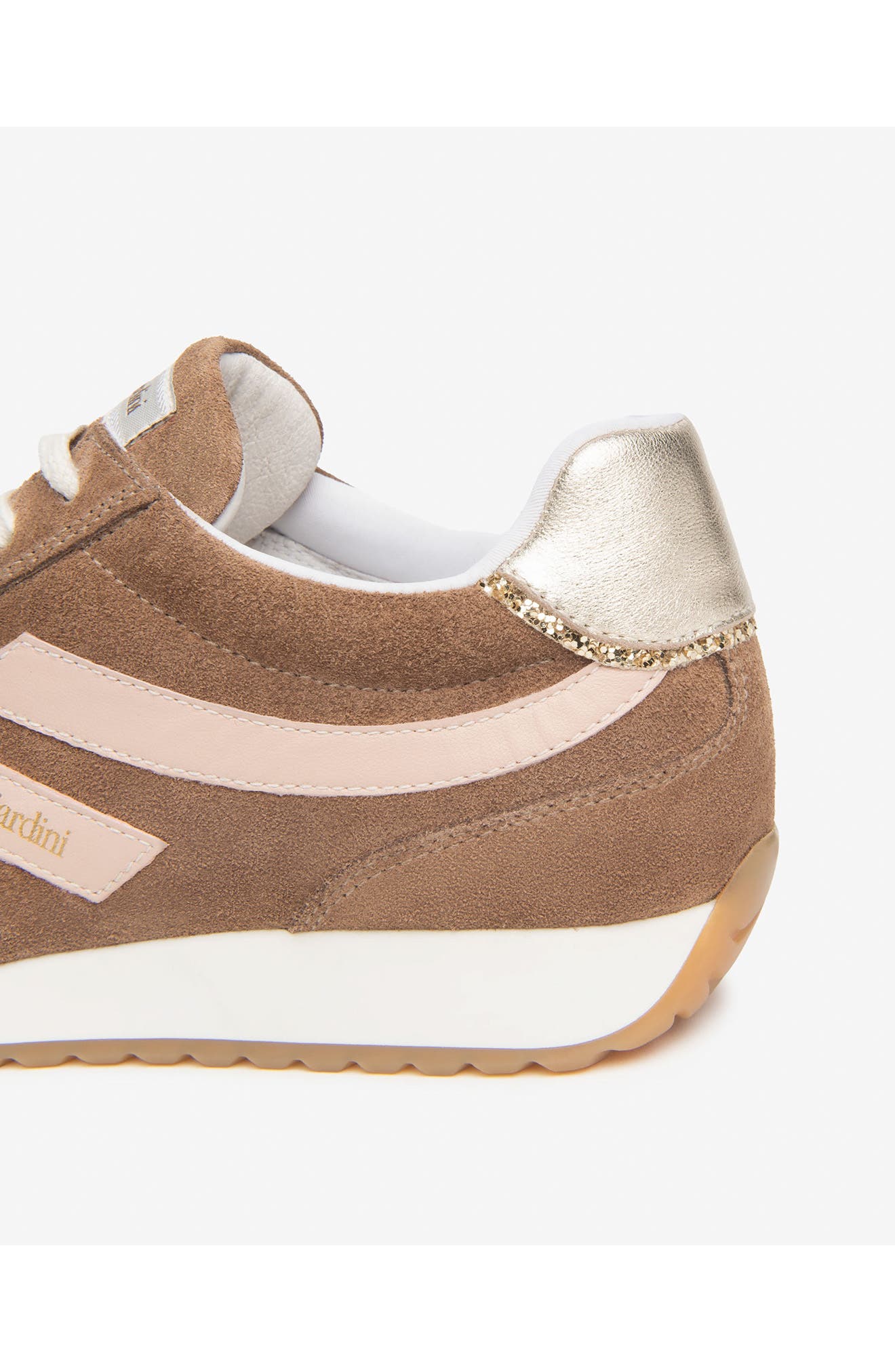 NeroGiardini Low Top Retro Sneaker, Alternate, color, Mocha