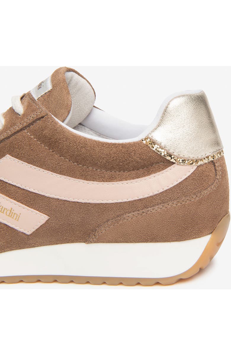 NeroGiardini Low Top Retro Sneaker, Alternate, color, Mocha