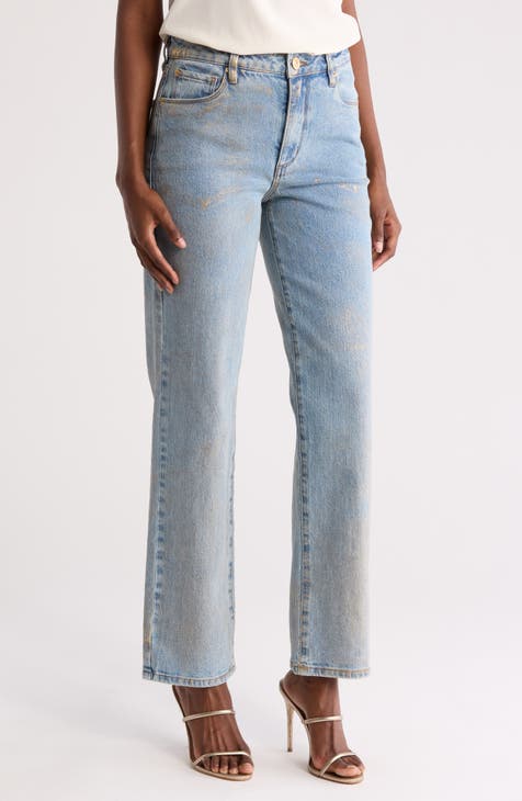 Allison High Waist Baggy Jeans (Calaveras)