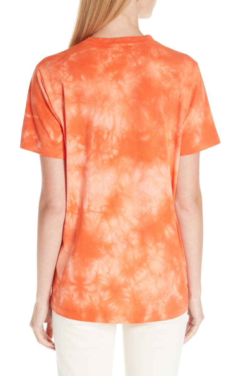 Ganni Tie Dye Daisy Tee, Alternate, color, 