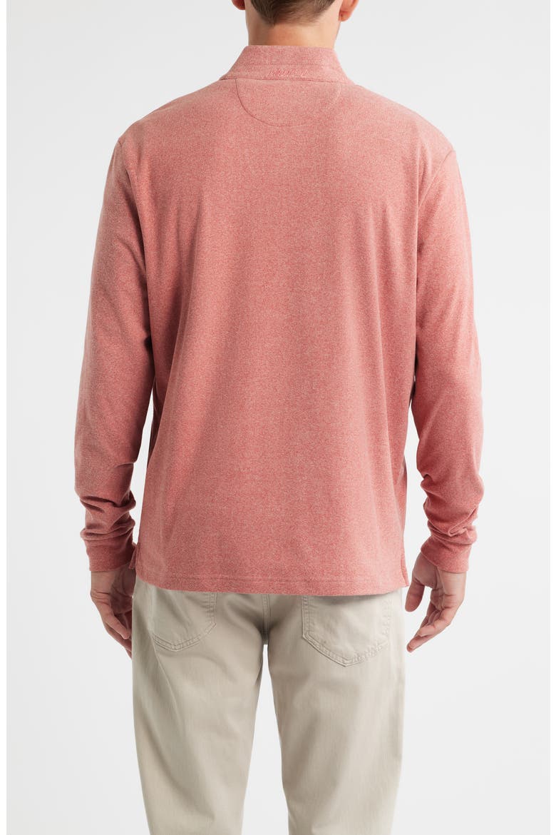 Mikey Quarter Zip Pullover, Alternate, color, BRICK