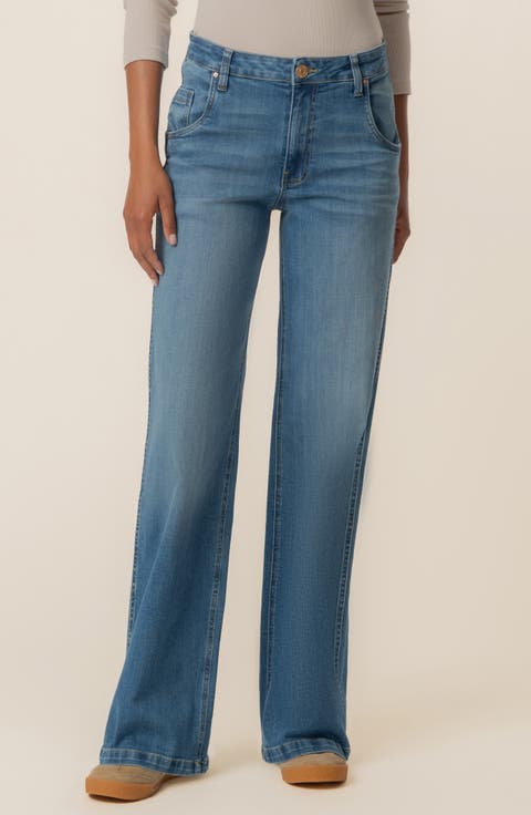 High Waist Wide Leg Jeans