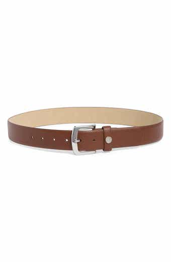Vince Camuto Pebbled Faux Leather Belt