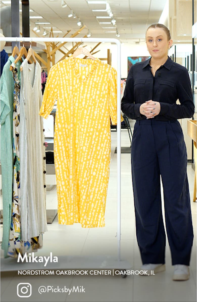 Nydela Abstract Print Cotton Dress, sales video thumbnail