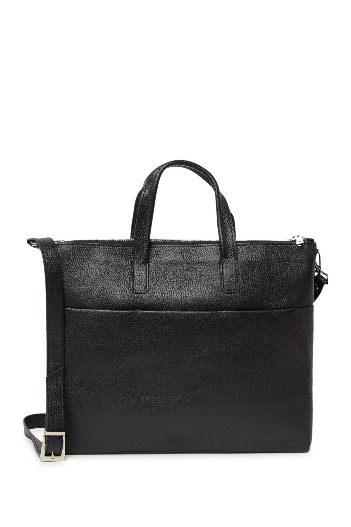 CHRISTIAN LAURIER Jona Pebbled Leather Tote Bag, Alternate, color, 