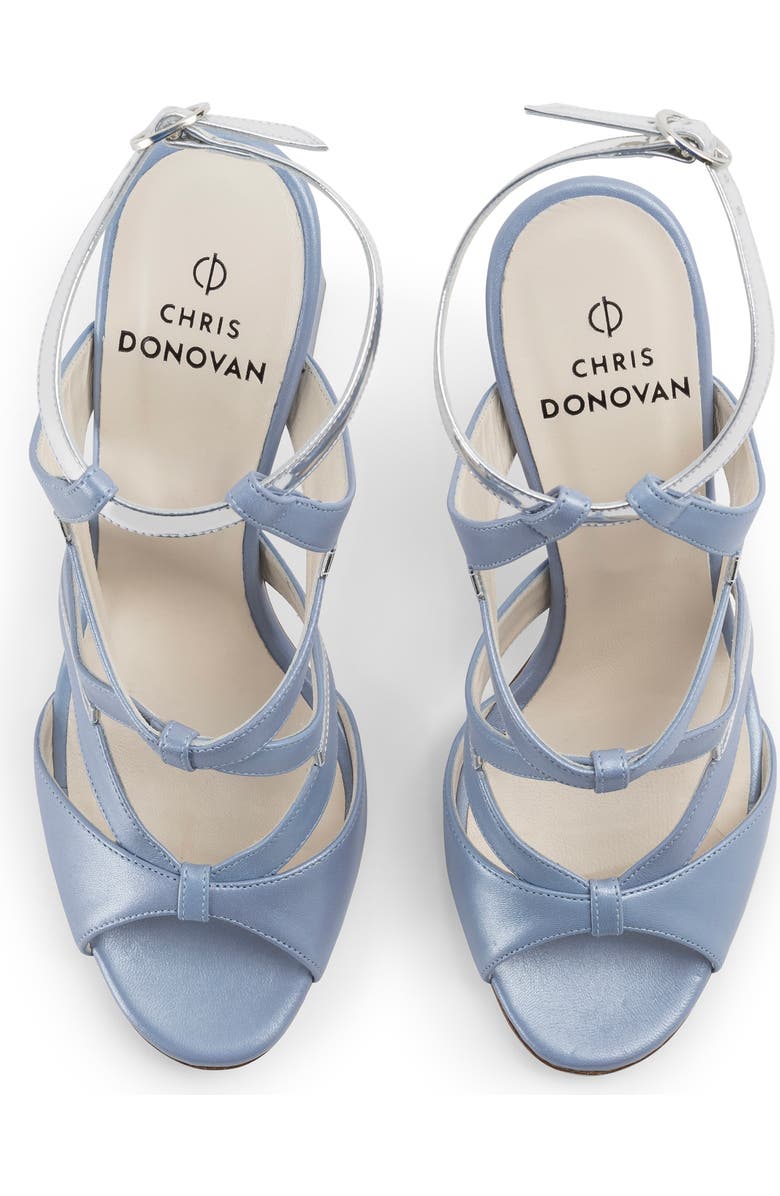 Chris Donovan Footwear Endeavor Sandal, Alternate, color, Blue