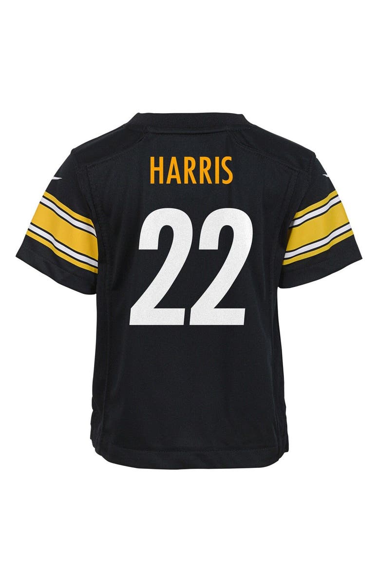 Nike Toddler Nike Najee Harris Black Pittsburgh Steelers Game Jersey, Alternate, color, 