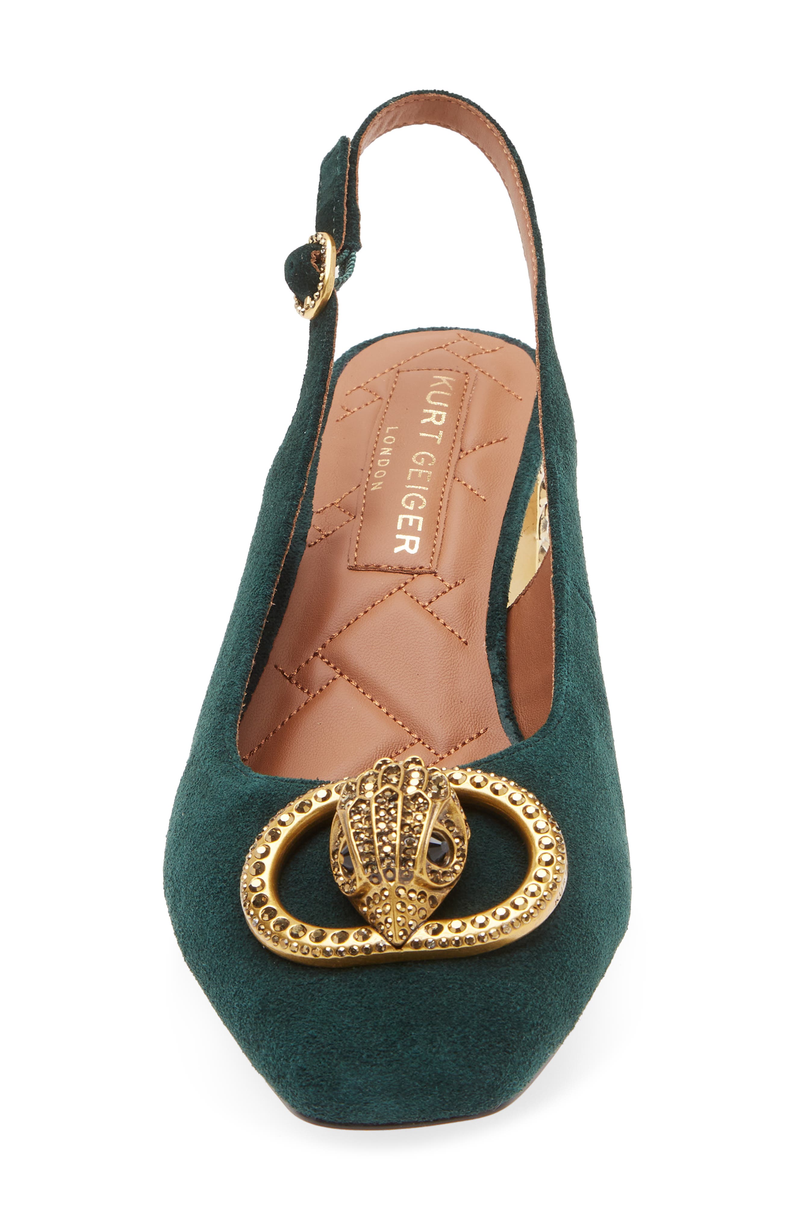 Chelsea Slingback Pump, Alternate, color, GREEN