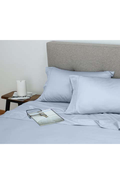 Set of 2 Cotton & Tencel® Lyocell Sateen Pillowcases