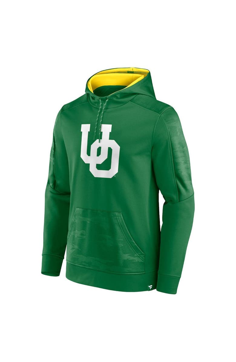 FANATICS Men's Fanatics Branded Green Oregon Ducks On The Ball Pullover Hoodie, Alternate, color, 