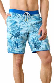 Baja Birds Eye View Board Shorts