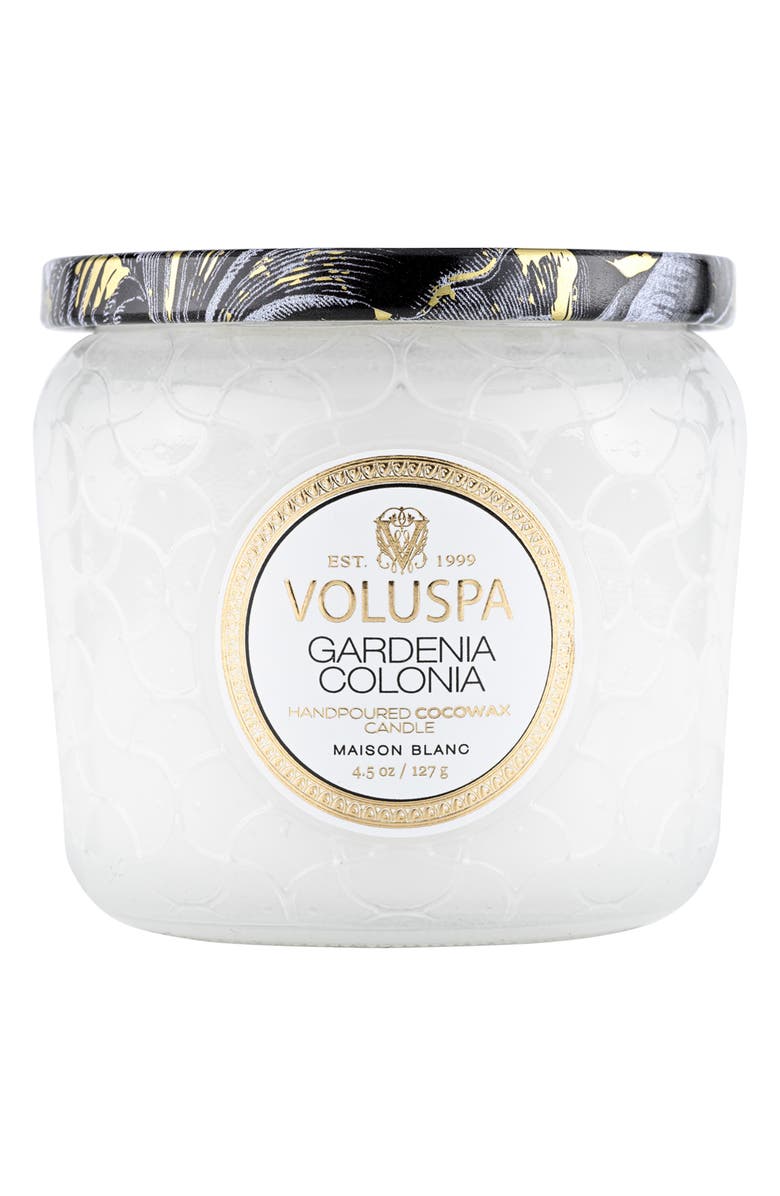 Voluspa Gardenia Colonia Petite Jar Candle, Alternate, color, 