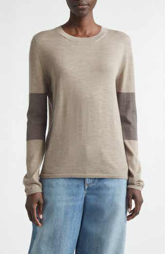 Euna Colorblock Cashmere Sweater