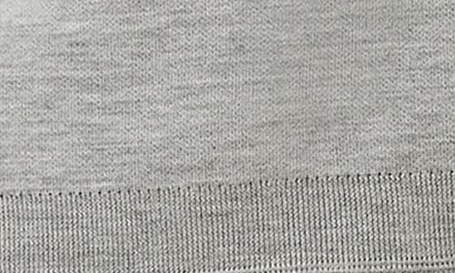 Allsaints Nika Elbow Sleeve Wool Sweatshirt In Gray