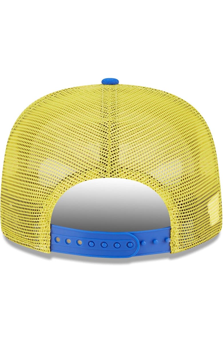 New Era Men's New Era Royal Los Angeles Rams Script Logo Golfer 9FIFTY Snapback Hat, Alternate, color, 