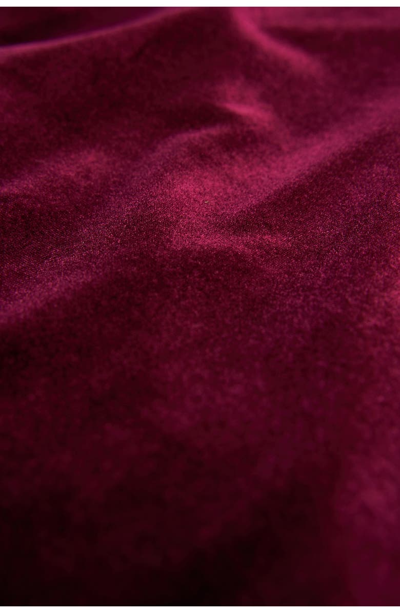 Theia Anita Off the Shoulder Long Sleeve Gown, Alternate, color, 