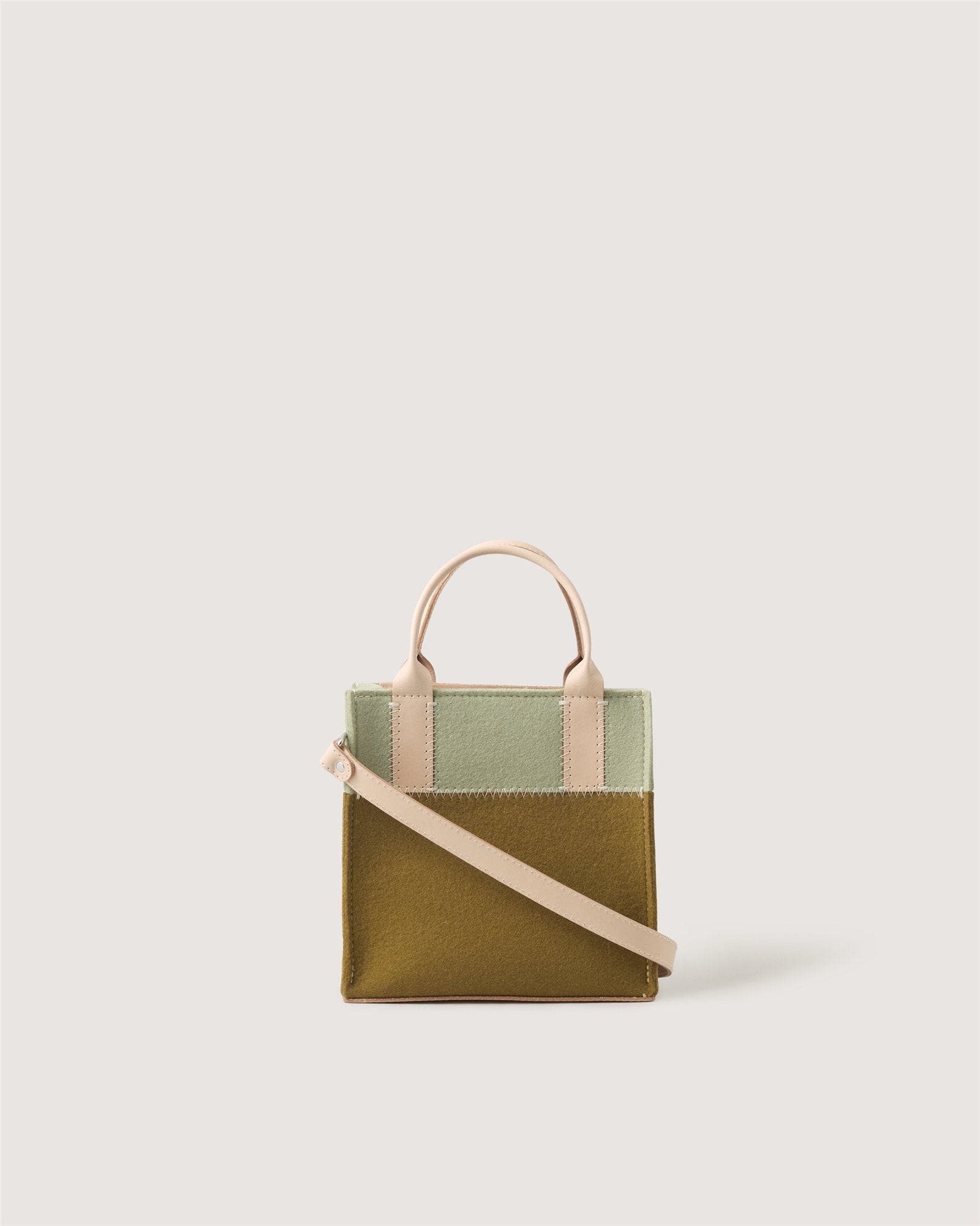 Graf Lantz Jaunt Merino Wool Mini Tote, Main, color, Brine / Dew