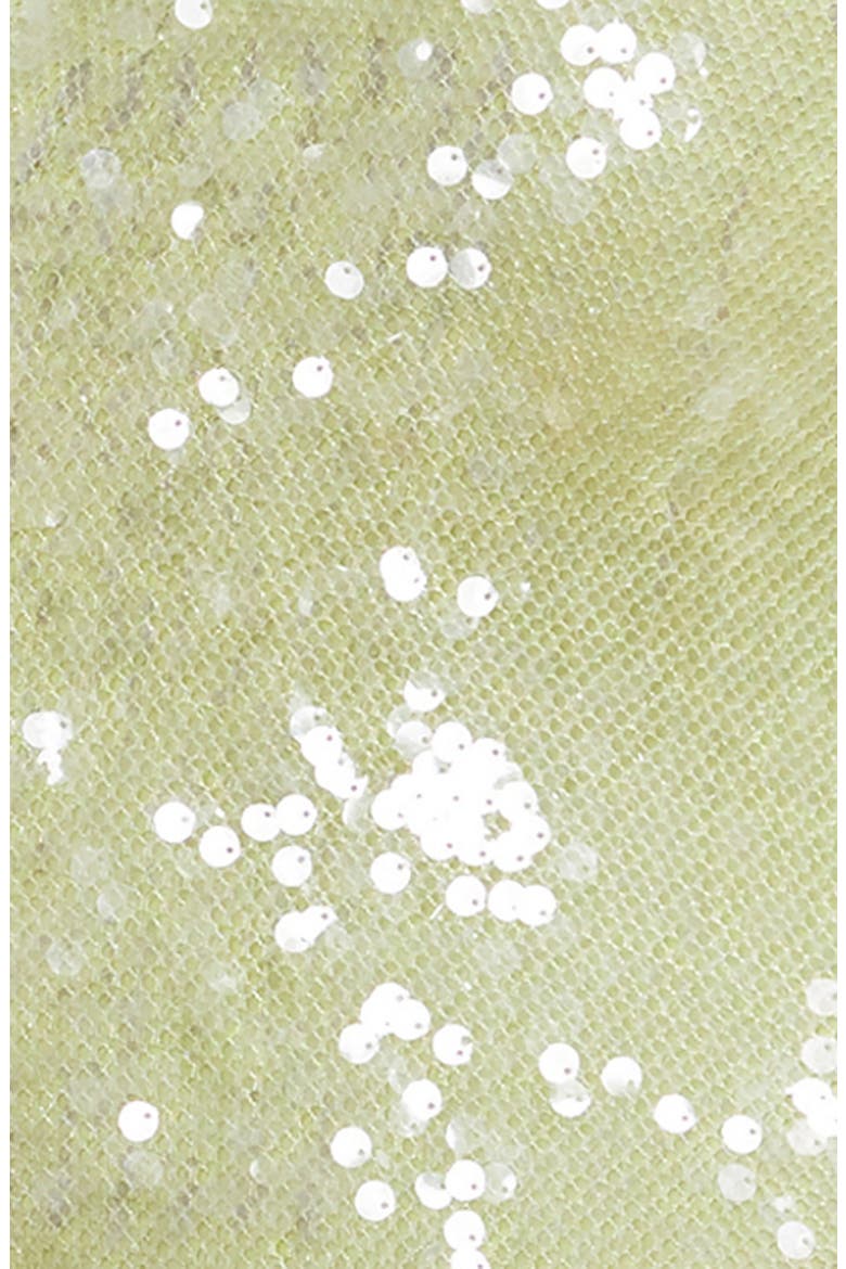 Giovanna Sequin Mermaid Gown, Alternate, color, CELERY JUICE