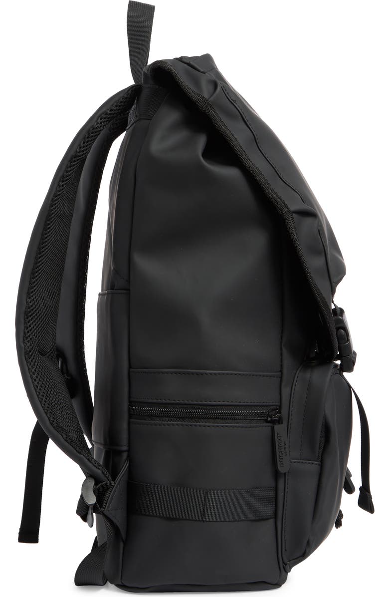 Duchamp Foldover Buckle Rubberized Backpack, Alternate, color,