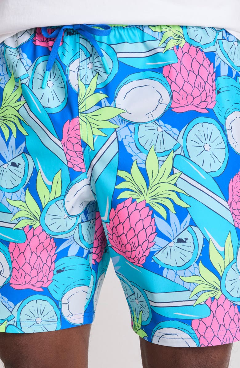 vineyard vines Chappy 7-Inch Swim Trunks, Alternate, color, Surfchappy Tide Blue